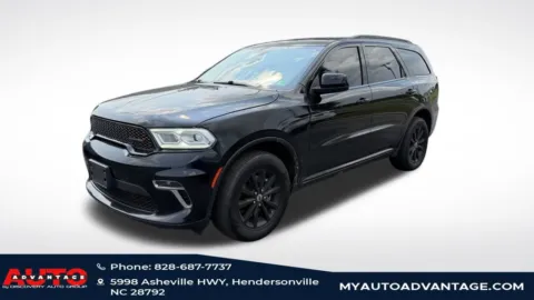 Black 2022 Dodge Durango SXT for sale in Hendersonville, NC