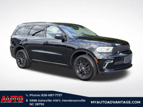 Black 2022 Dodge Durango SXT for sale in Hendersonville, NC