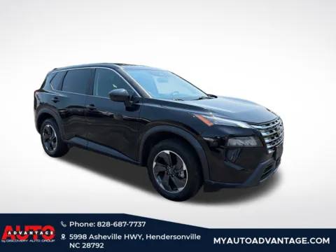 Black 2025 Nissan Rogue SV for sale in Hendersonville, NC