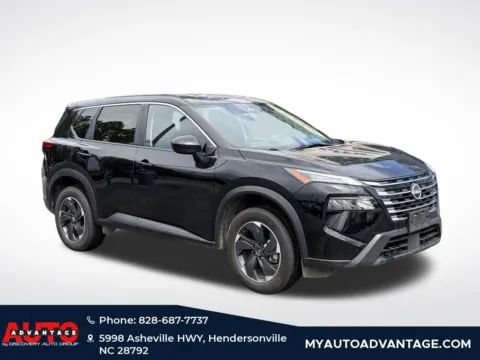 Black 2024 Nissan Rogue SV for sale in Hendersonville, NC