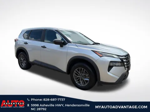 Silver 2024 Nissan Rogue S for sale in Hendersonville, NC