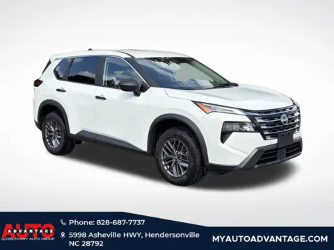 White 2024 Nissan Rogue S for sale in Hendersonville, NC