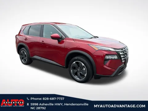 Red 2025 Nissan Rogue SV for sale in Hendersonville, NC