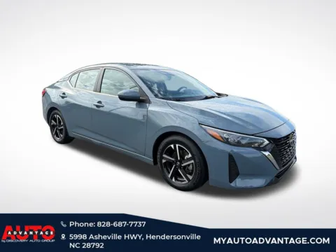 Gray 2025 Nissan Sentra SV for sale in Hendersonville, NC