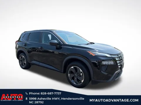 Black 2025 Nissan Rogue SV for sale in Hendersonville, NC