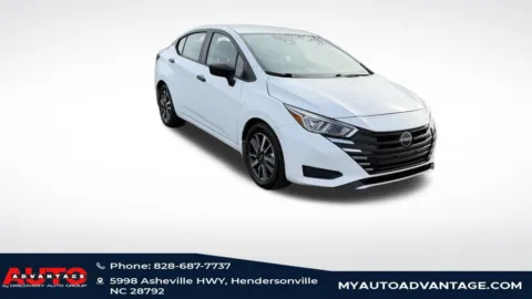 White 2024 Nissan Versa 1.6 SV for sale in Hendersonville, NC