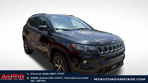 Black 2024 Jeep Compass Latitude for sale in Hendersonville, NC