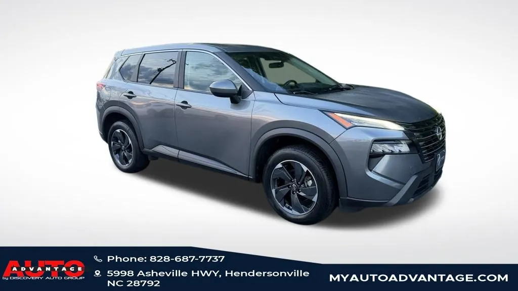 Gray 2025 Nissan Rogue SV for sale in Hendersonville, NC