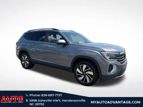 Gray 2025 Volkswagen Atlas 2.0T SE w/Technology for sale in Hendersonville, NC