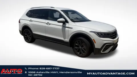 White 2024 Volkswagen Tiguan 2.0T SE for sale in Hendersonville, NC