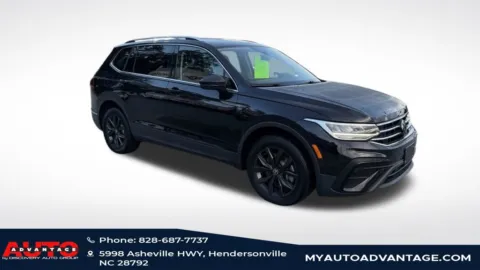 Black 2024 Volkswagen Tiguan 2.0T SE for sale in Hendersonville, NC