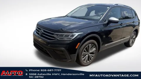 Black 2024 Volkswagen Tiguan 2.0T SE for sale in Hendersonville, NC