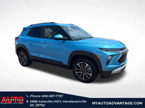Blue 2025 Chevrolet TrailBlazer LT for sale in Hendersonville, NC