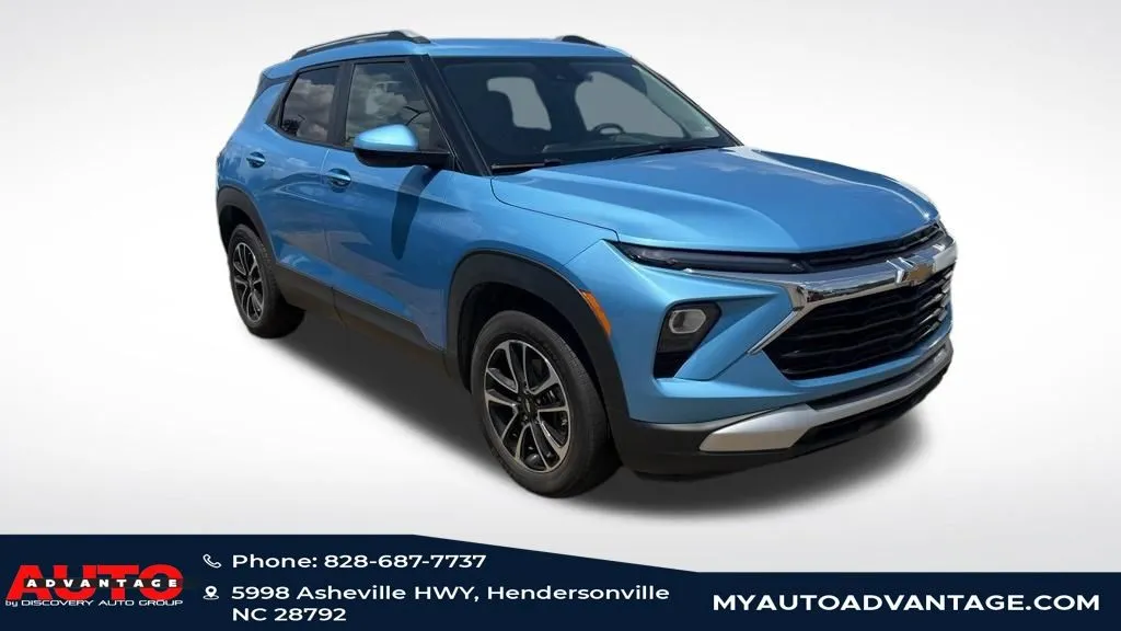 Blue 2025 Chevrolet TrailBlazer LT for sale in Hendersonville, NC