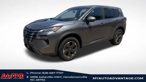 Gray 2024 Nissan Rogue SV for sale in Hendersonville, NC
