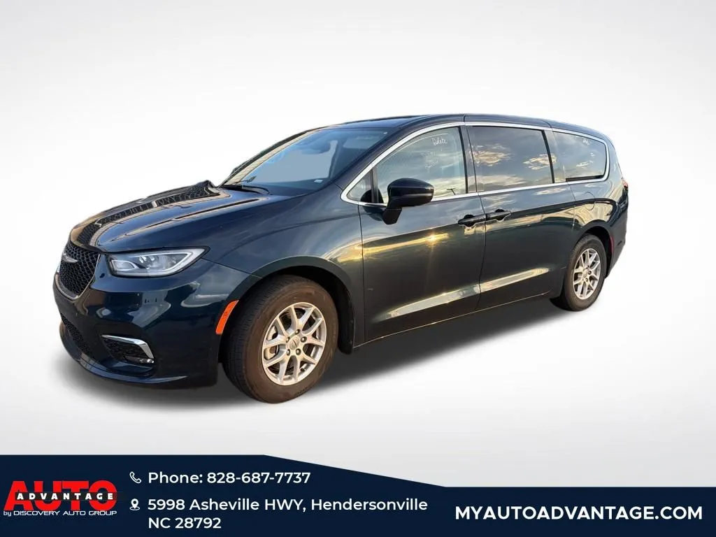 Blue 2023 Chrysler Pacifica Touring L for sale in Hendersonville, NC