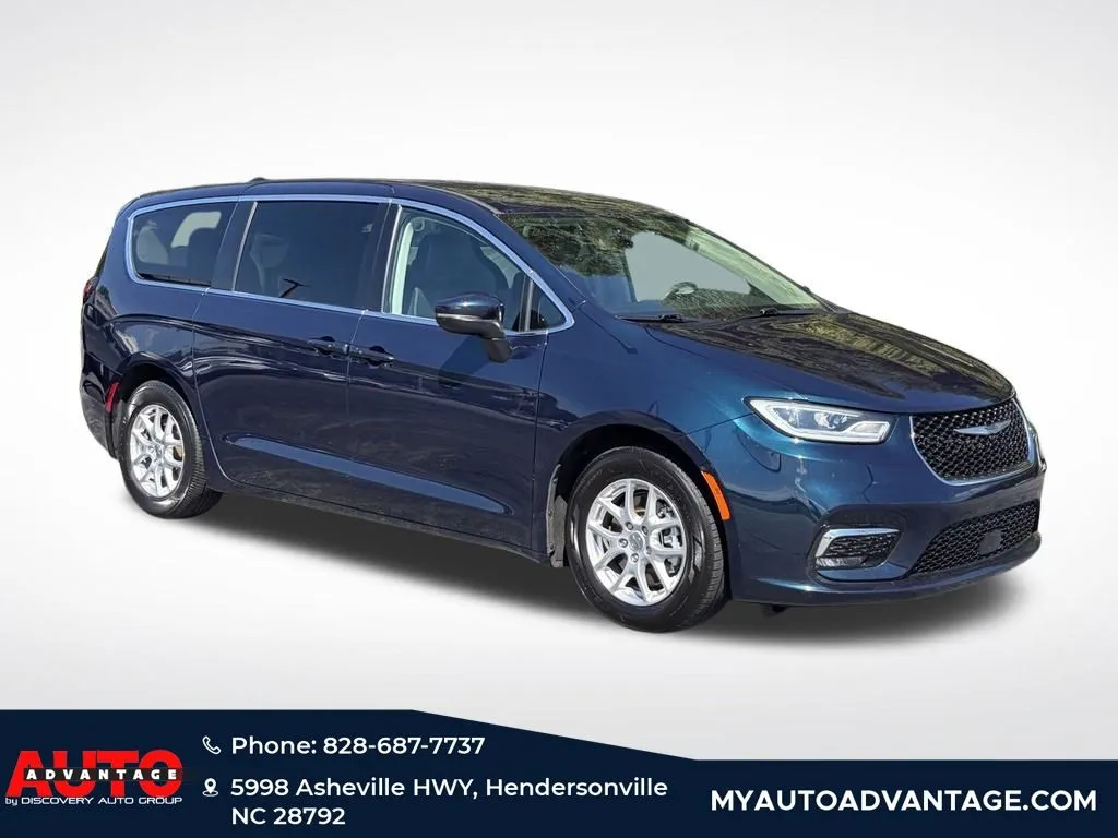 Blue 2023 Chrysler Pacifica Touring L for sale in Hendersonville, NC