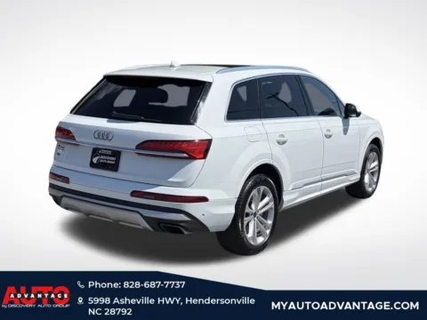 Another view of 2025 Audi Q7 55 Premium Plus ONE OWNER Pano Roof for sale in Hendersonville, NC at Auto Advantage