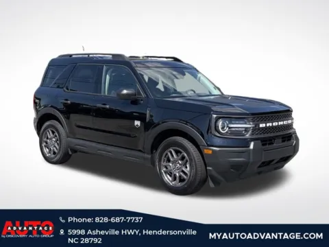 Black 2025 Ford Bronco Sport Big Bend for sale in Hendersonville, NC