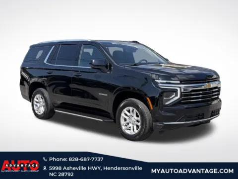 Black 2025 Chevrolet Tahoe LT for sale in Hendersonville, NC