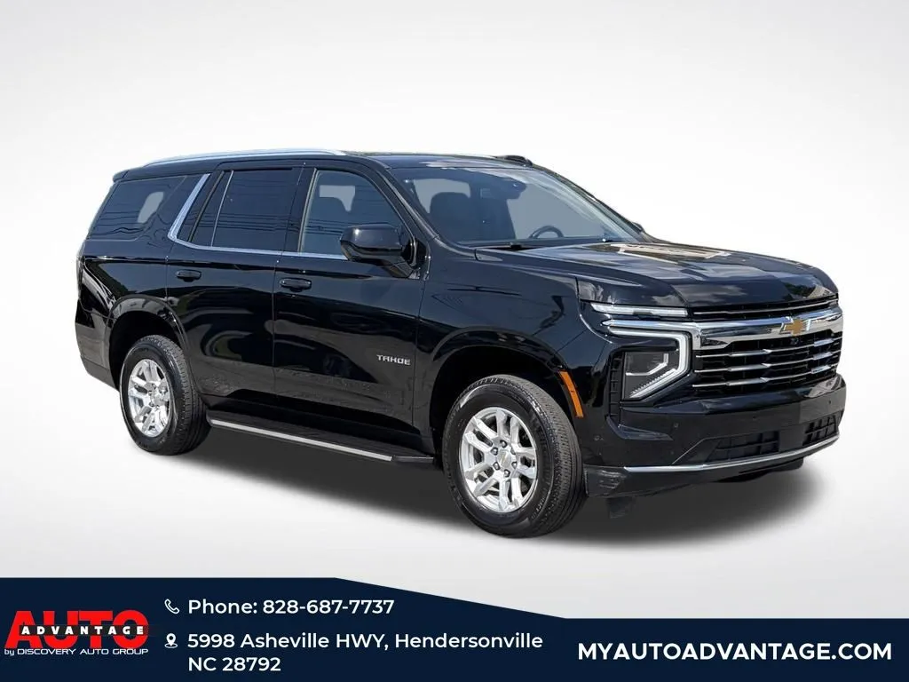 Black 2025 Chevrolet Tahoe LT for sale in Hendersonville, NC