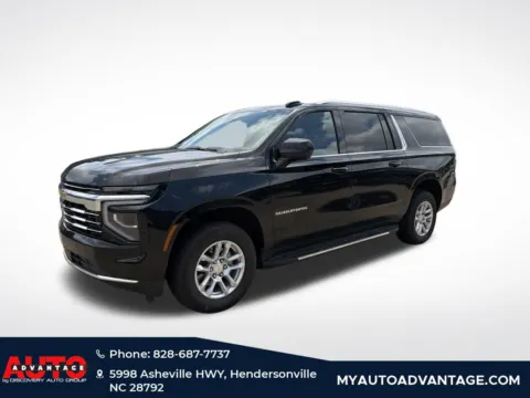 Black 2025 Chevrolet Suburban LT for sale in Hendersonville, NC