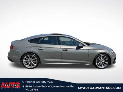 Photos of 2025 Audi A5 Sportback 45 S line Premium quattro ONE OWNER Conv Plus for sale in Hendersonville, NC at Auto Advantage
