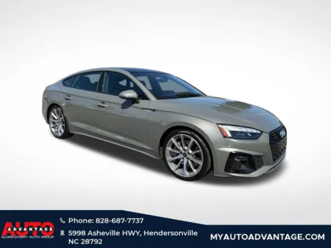 Gray 2025 Audi A5 Sportback 45 S line Premium quattro ONE OWNER Conv Plus for sale in Hendersonville, NC