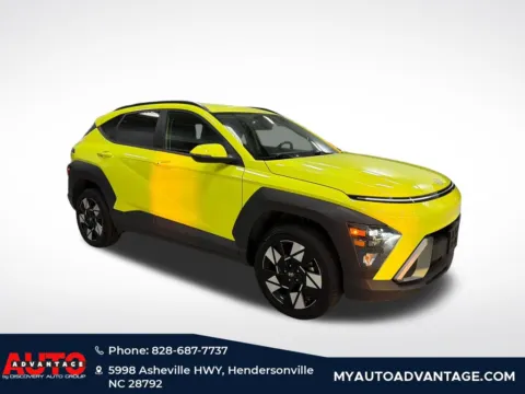 Yellow 2024 Hyundai Kona SEL for sale in Hendersonville, NC
