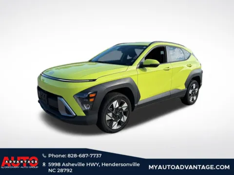 Yellow 2024 Hyundai Kona SEL for sale in Hendersonville, NC
