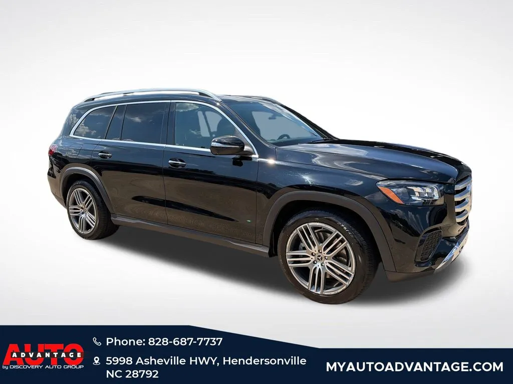 Black 2025 Mercedes-Benz GLS 450 for sale in Hendersonville, NC