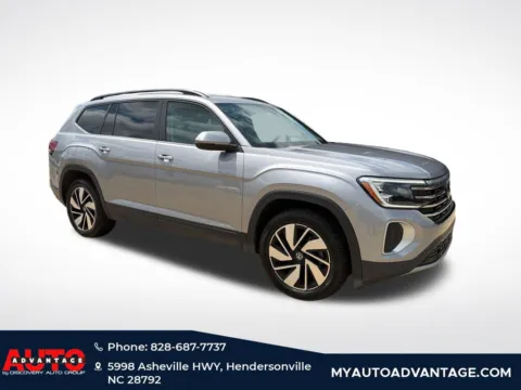 Silver 2025 Volkswagen Atlas 2.0T SE w/Technology for sale in Hendersonville, NC