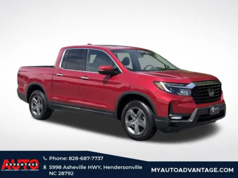 Red 2022 Honda Ridgeline RTL-E for sale in Hendersonville, NC