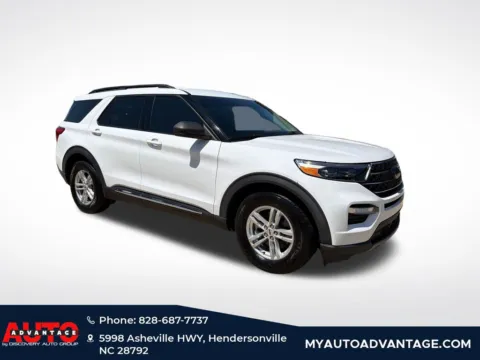 White 2020 Ford Explorer XLT for sale in Hendersonville, NC