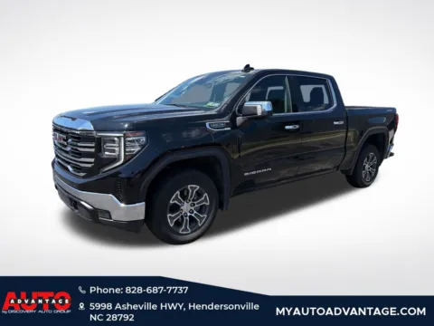 Black 2025 GMC Sierra 1500 SLT for sale in Hendersonville, NC