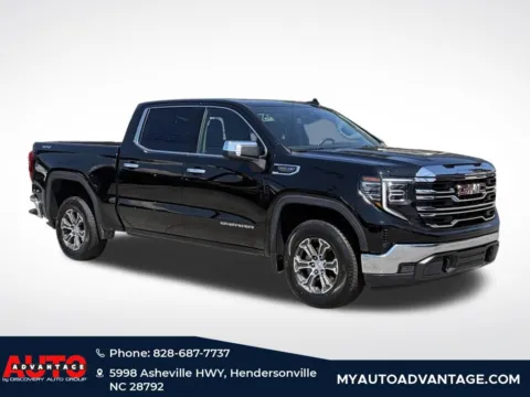 Black 2025 GMC Sierra 1500 SLT for sale in Hendersonville, NC