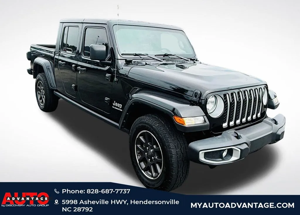 Black 2021 Jeep Gladiator Overland for sale in Hendersonville, NC