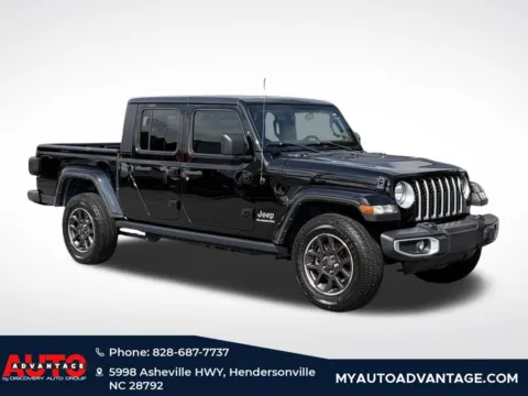 Black 2021 Jeep Gladiator Overland for sale in Hendersonville, NC
