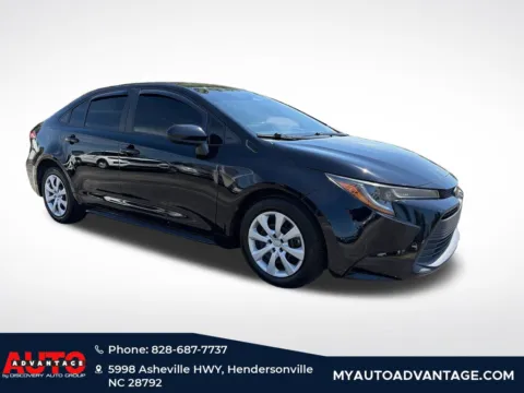 Black 2023 Toyota Corolla LE for sale in Hendersonville, NC