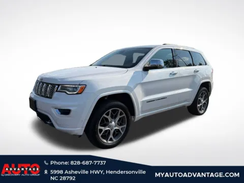 White 2020 Jeep Grand Cherokee Overland for sale in Hendersonville, NC