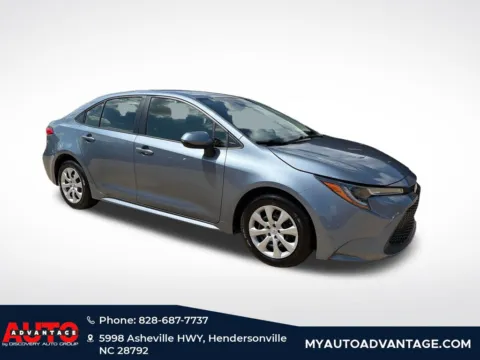 Gray 2022 Toyota Corolla LE for sale in Hendersonville, NC