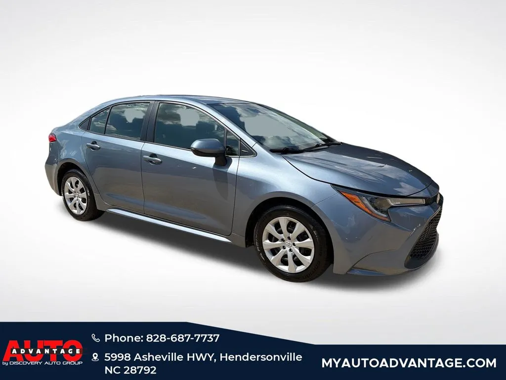 Gray 2022 Toyota Corolla LE for sale in Hendersonville, NC