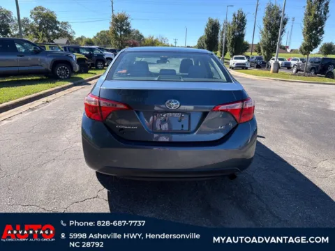 Another view of 2018 Toyota Corolla LE for sale in Hendersonville, NC at Auto Advantage