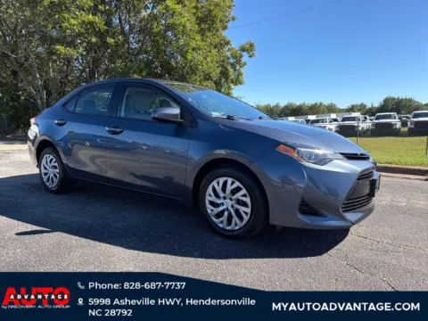 Gray 2018 Toyota Corolla LE for sale in Hendersonville, NC
