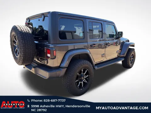 Another view of 2020 Jeep Wrangler Unlimited Sahara for sale in Hendersonville, NC at Auto Advantage