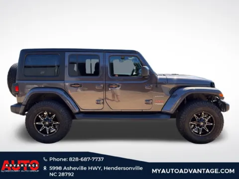 Photos of 2020 Jeep Wrangler Unlimited Sahara for sale in Hendersonville, NC at Auto Advantage
