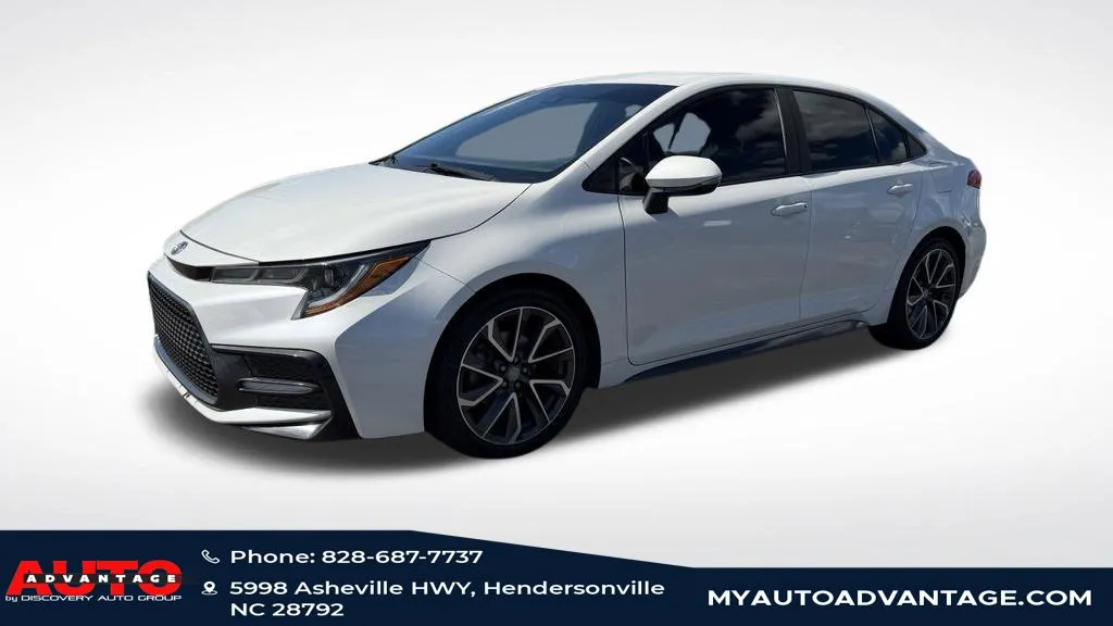 White 2021 Toyota Corolla SE for sale in Hendersonville, NC