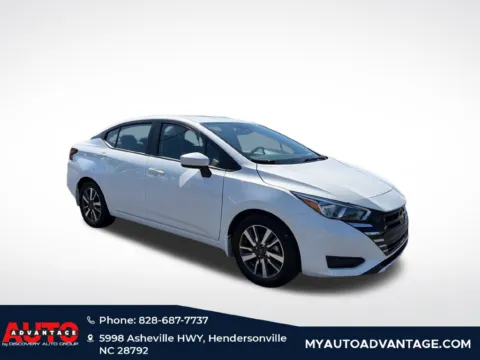 White 2024 Nissan Versa 1.6 SV for sale in Hendersonville, NC