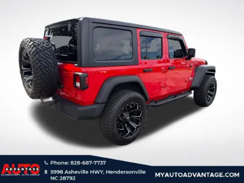 Another view of 2020 Jeep Wrangler Unlimited Sport S for sale in Hendersonville, NC at Auto Advantage