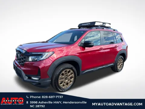 Red 2022 Honda Passport TrailSport for sale in Hendersonville, NC
